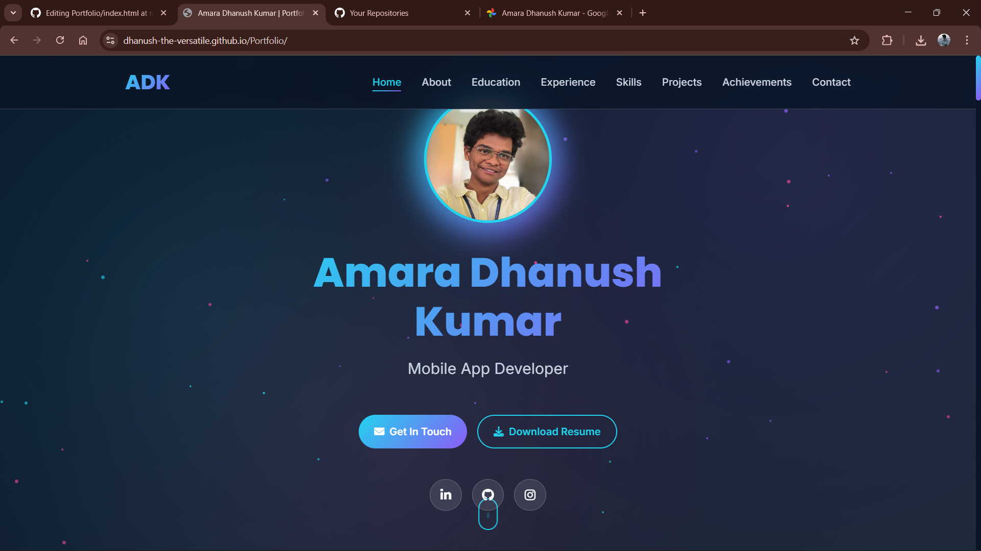 Portfolio Websites